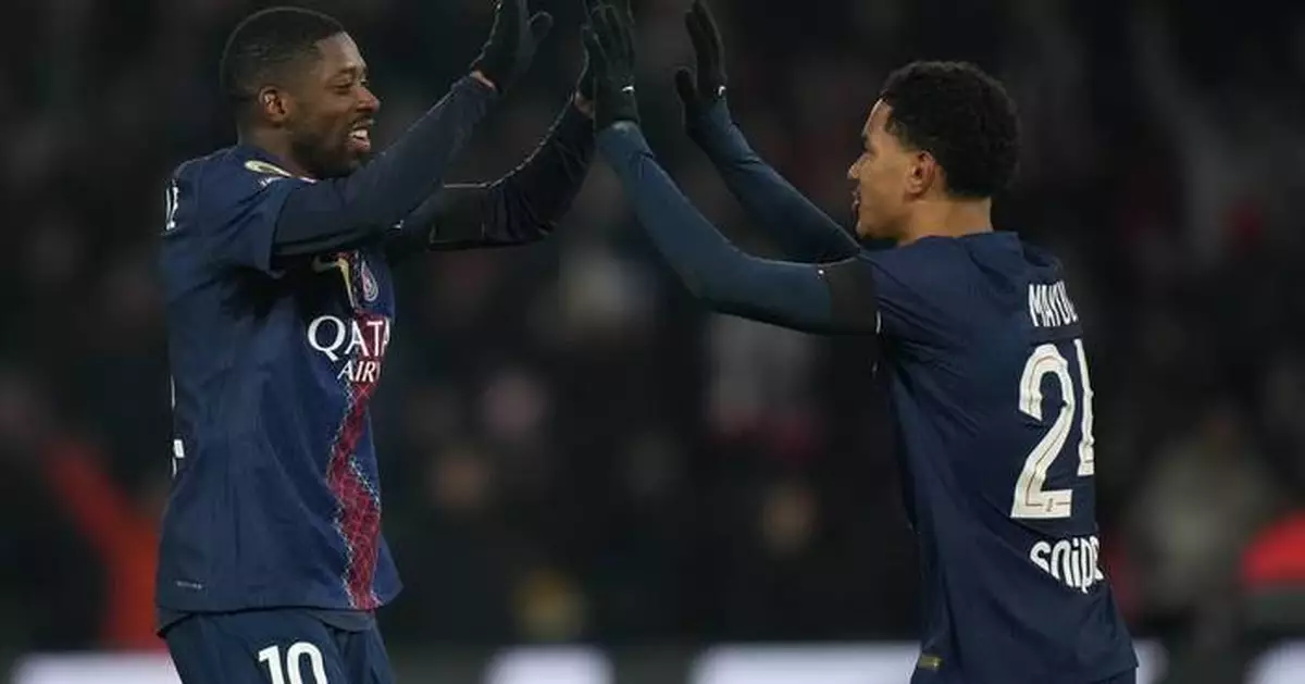 PSG beats PFC 2-1 in Paris derby after Marseille loses at home