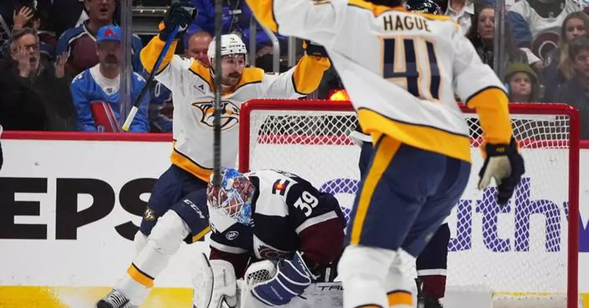 O'Reilly nets hat trick as Predators hand Avalanche 1st home loss in regulation, 7-3