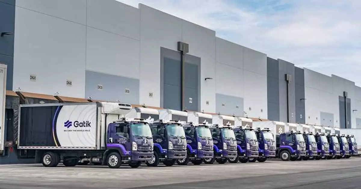 Gatik Becomes First U.S. Company to Operate Fully Driverless Trucks at Scale for Commercial Deliveries