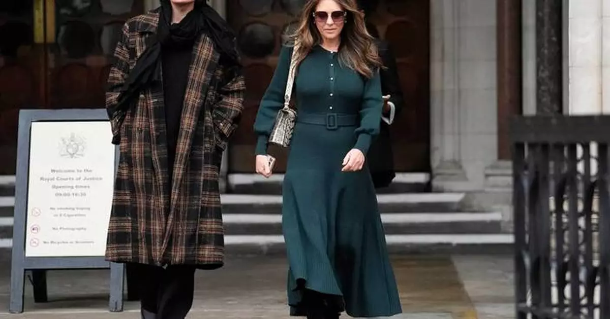 Elizabeth Hurley describes 'monstrous' privacy invasion by Daily Mail in British media hacking case