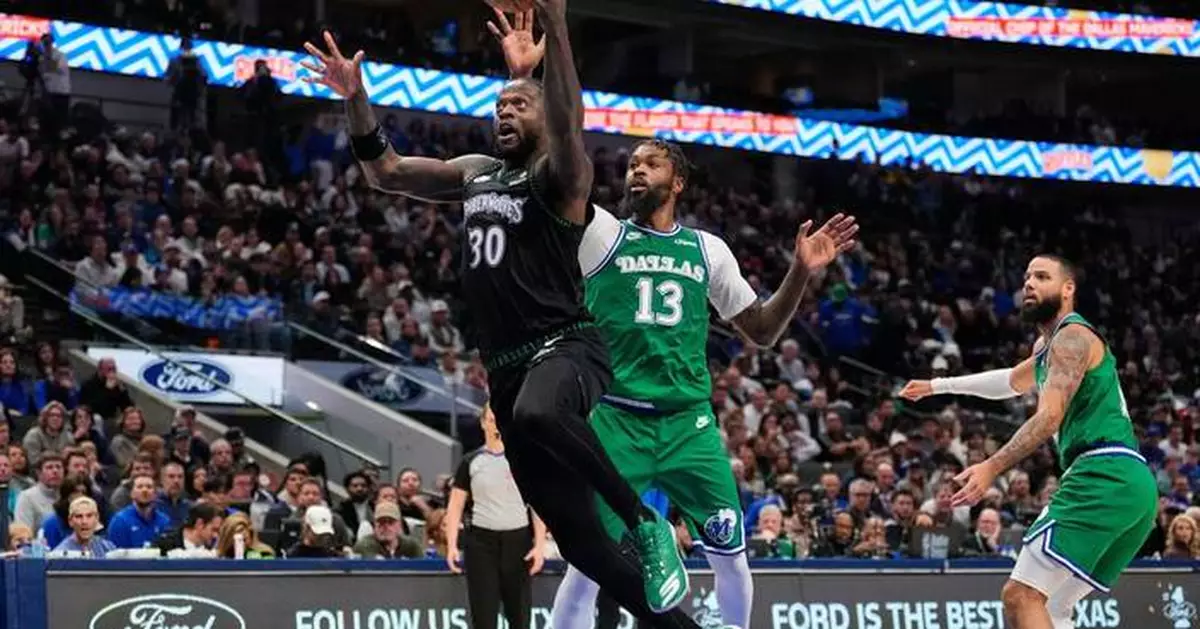 Julius Randle scores 31 points as Timberwolves beat short-handed Mavericks, 118-105