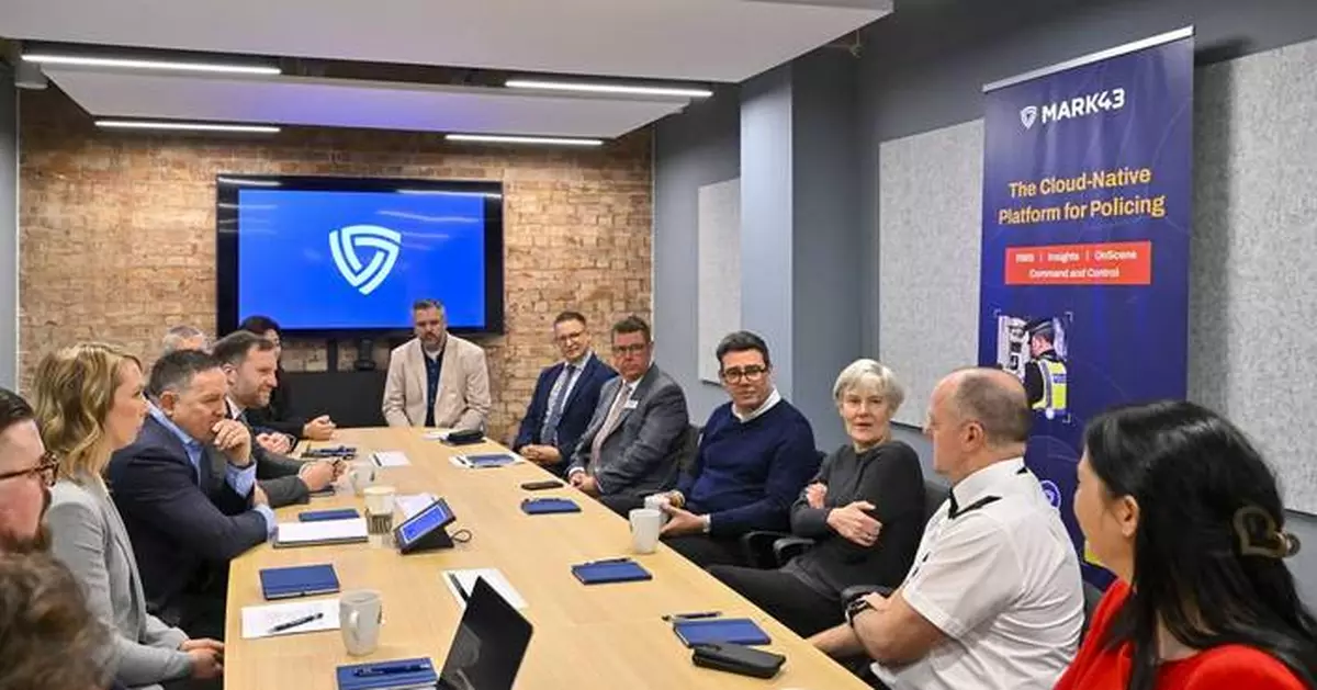 Mark43 Welcomes Greater Manchester Mayor and Senior GMP Leaders to New UK Headquarters