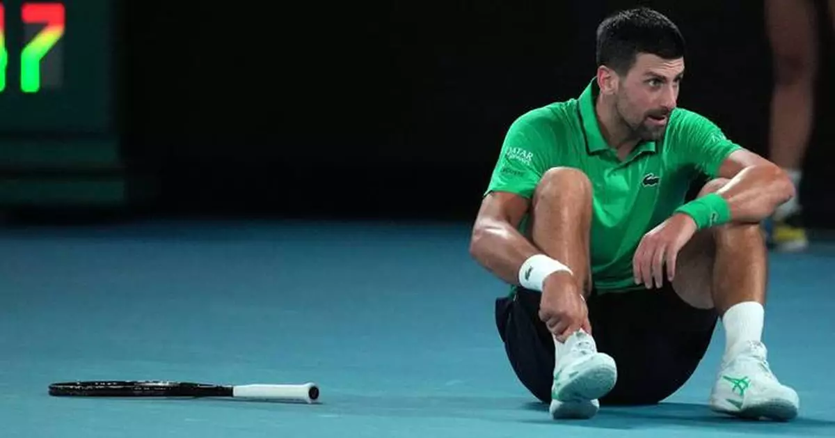 Djokovic secures 400th Grand Slam match win to extend record, ties Federer's Australian Open mark