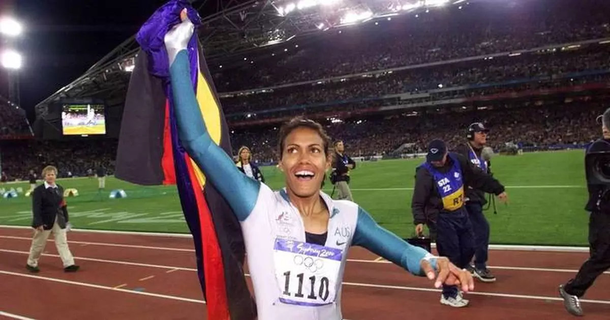 Olympic 400m champion and Indigenous campaigner Cathy Freeman receives Australia's highest honor