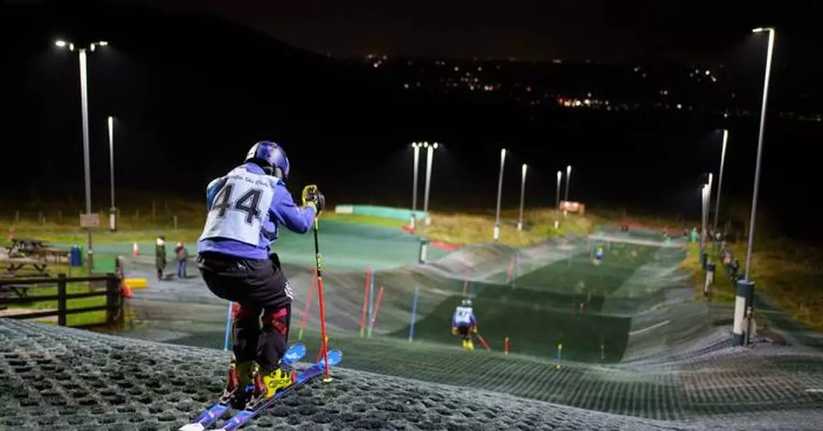 No snow, no problem: The plastic slope surrounded by sheep that produced Britain's top skier