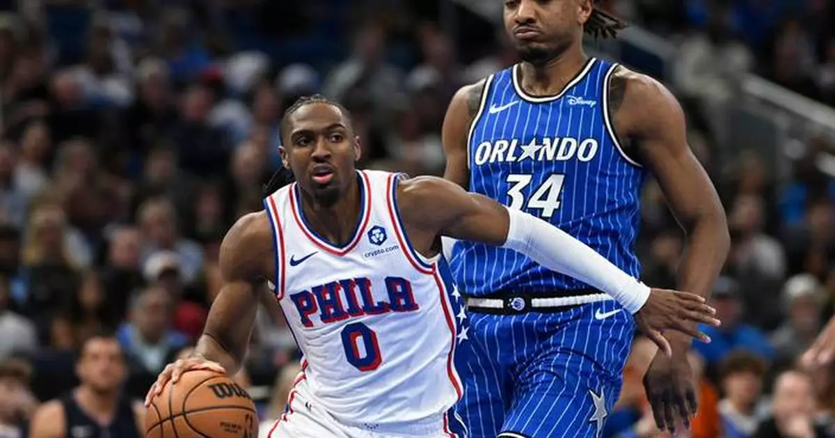 Maxey's 29 points lead 76ers to victory over Magic despite poor 3-point shooting