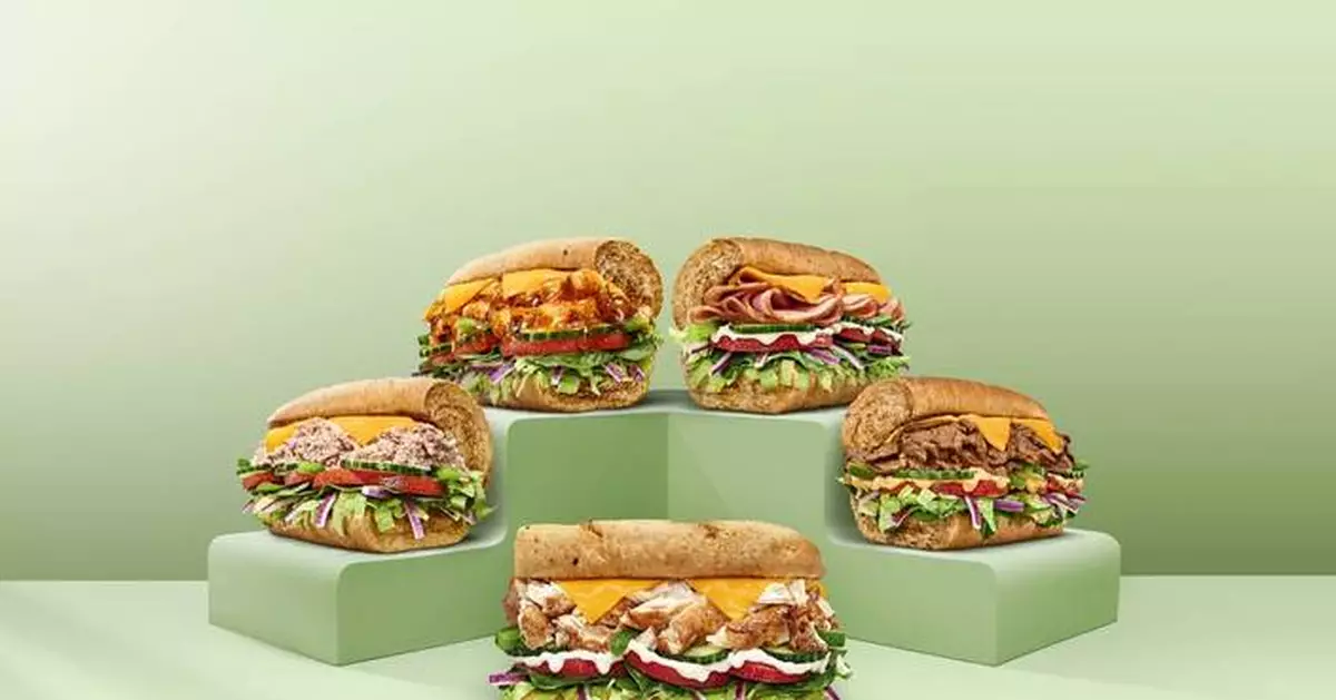 Subway® Canada Powers Up 2026 with Its New Fresh Fit Menu - Five Protein-Packed Sandwiches Under 500 Calories
