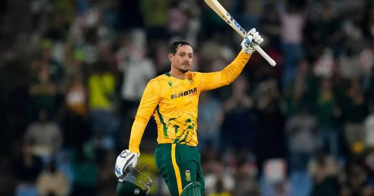 De Kock hundred in his 100th T20 leads South Africa to series win over West Indies