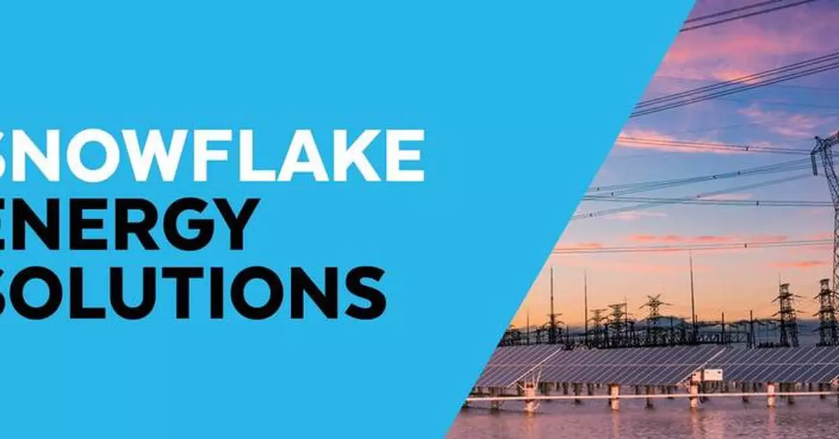 Snowflake Launches Energy Solutions for the AI Data Cloud to Accelerate Shift to a Lower-Carbon Future