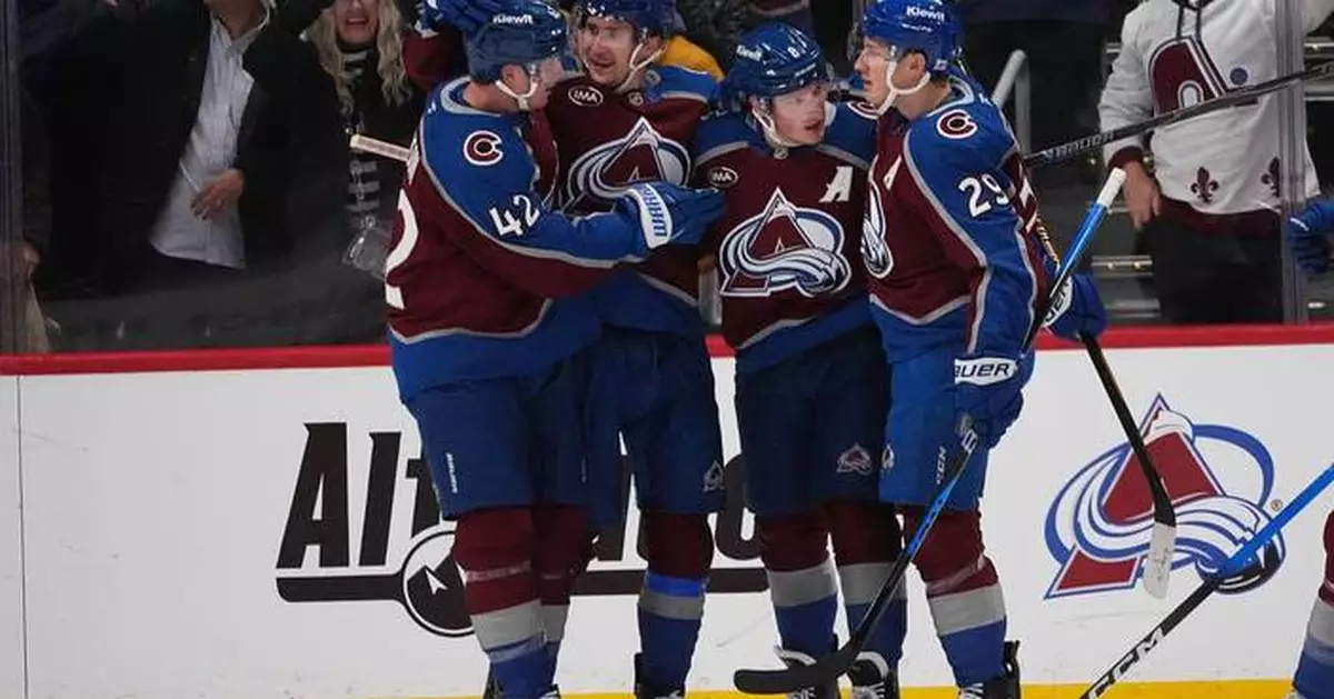 Avalanche run their home winning streak to 17 games, one away from matching franchise record