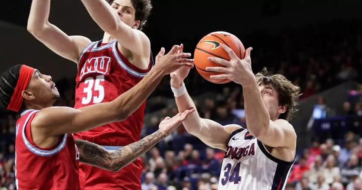 Graham Ike scores 16 points as No. 7 Gonzaga routs Loyola Marymount 82-47