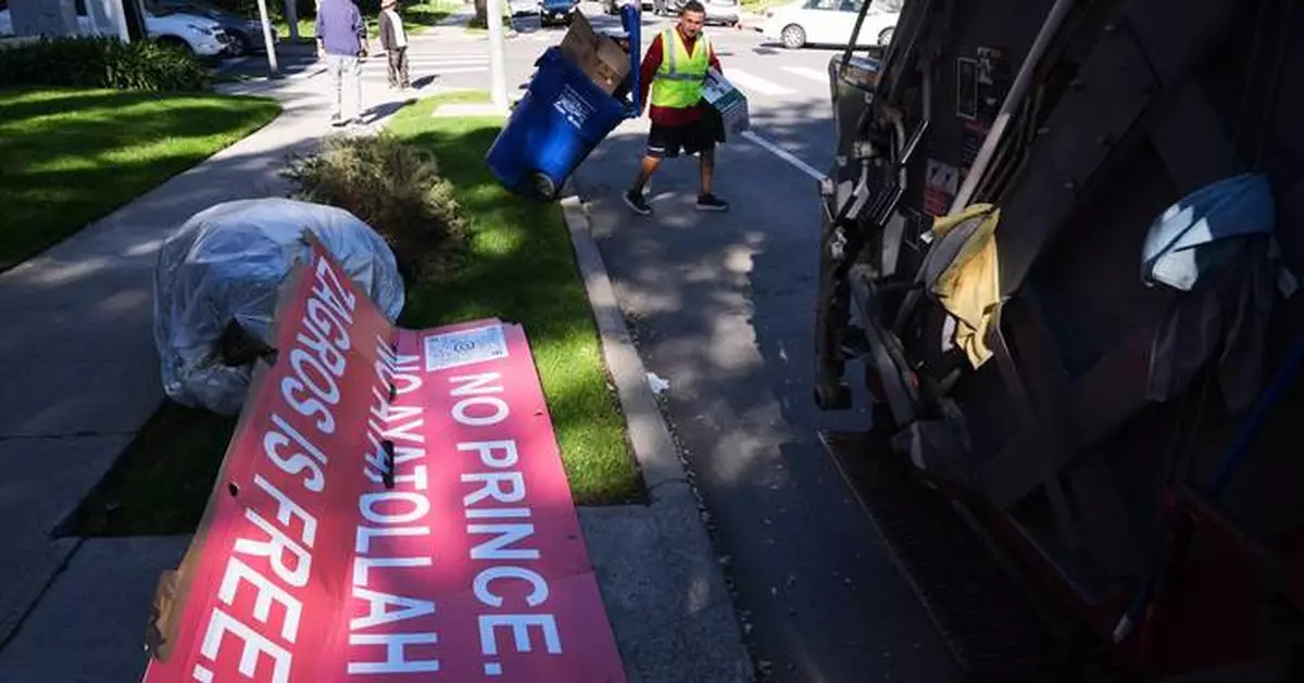 Man accused of recklessly driving U-Haul into Iran protest in Los Angeles, police say