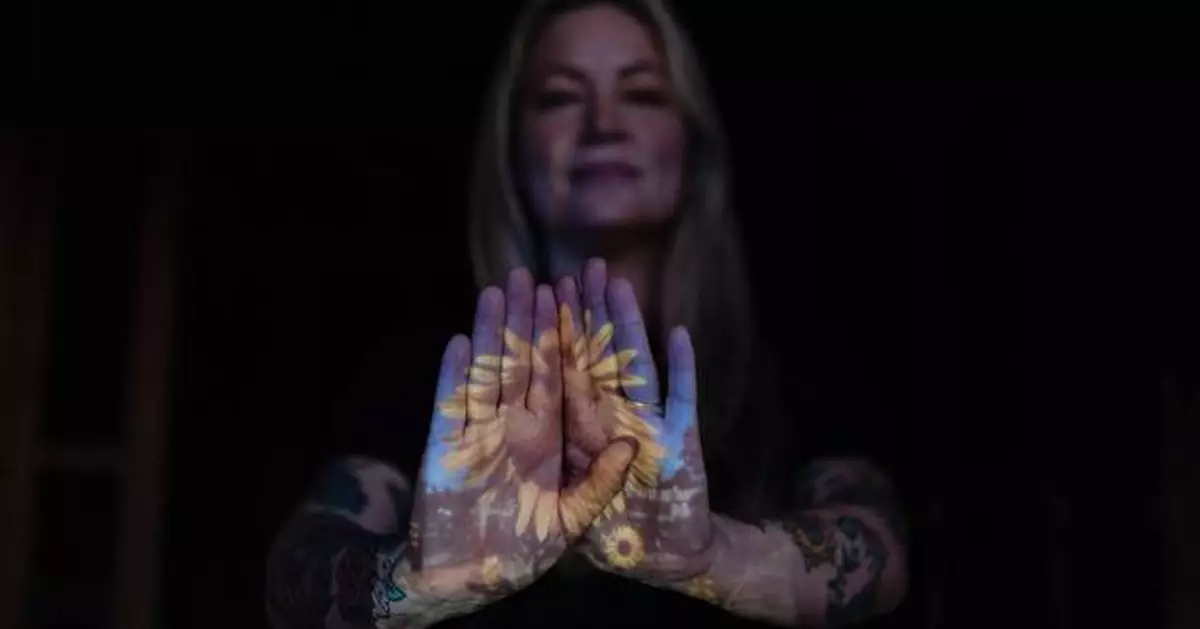 Amid wildfire grief, an LA-area resident sowed sunflowers and hope where her home once stood
