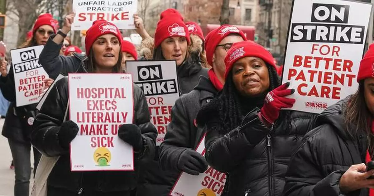 What to know as New York City nurses strike for a 3rd day