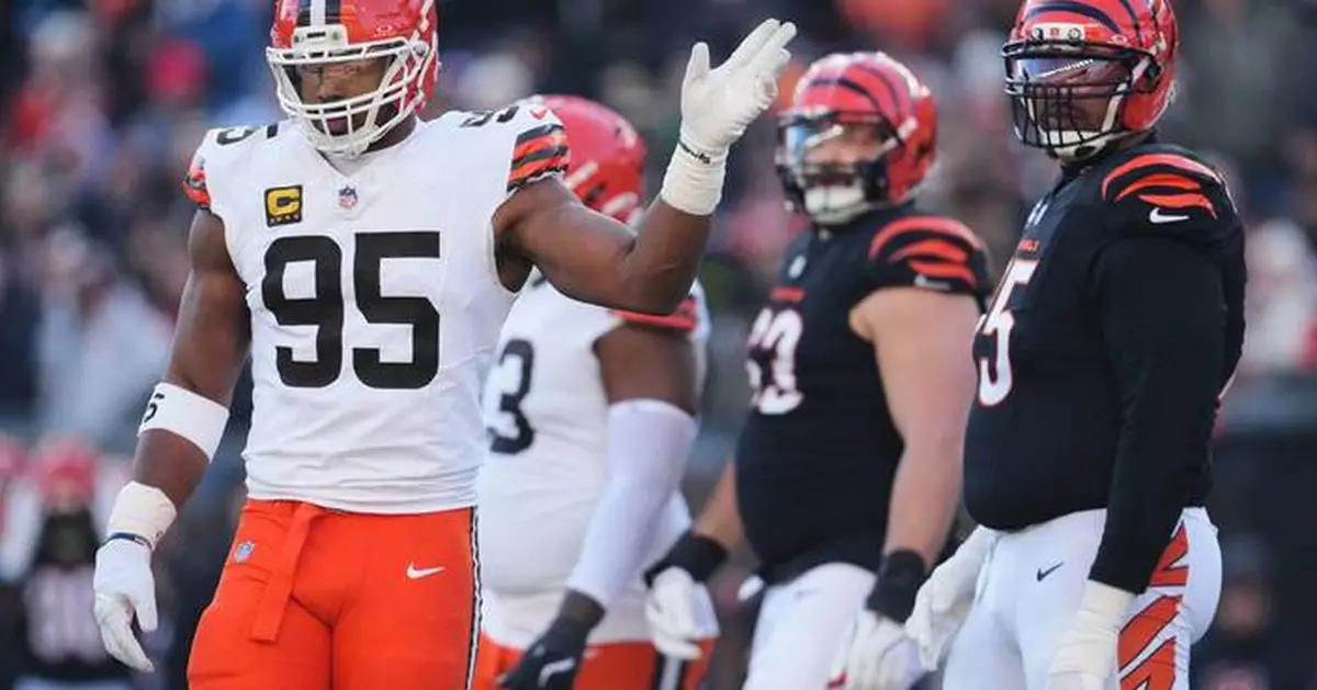 Myles Garrett breaks NFL single-season sack record with 23 and laments not getting 2 more