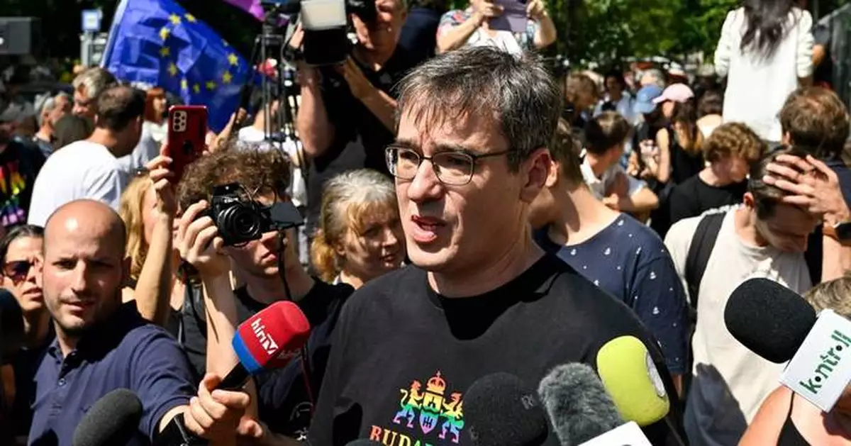 Budapest mayor charged for organizing a banned LGBTQ+ Pride event in Hungary's capital