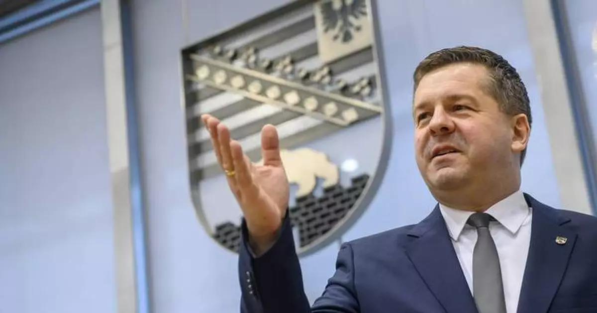 Lawmakers in German state elect new governor to counter far-right rise