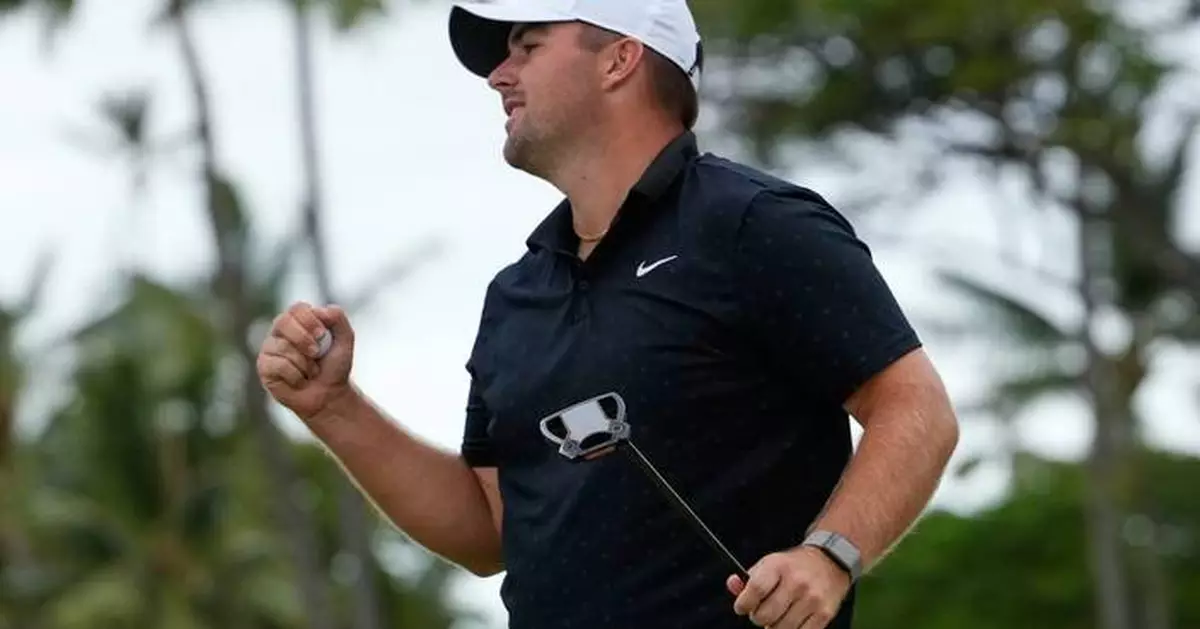 Chris Gotterup opens PGA Tour season by winning Sony Open for his 3rd straight year with a title