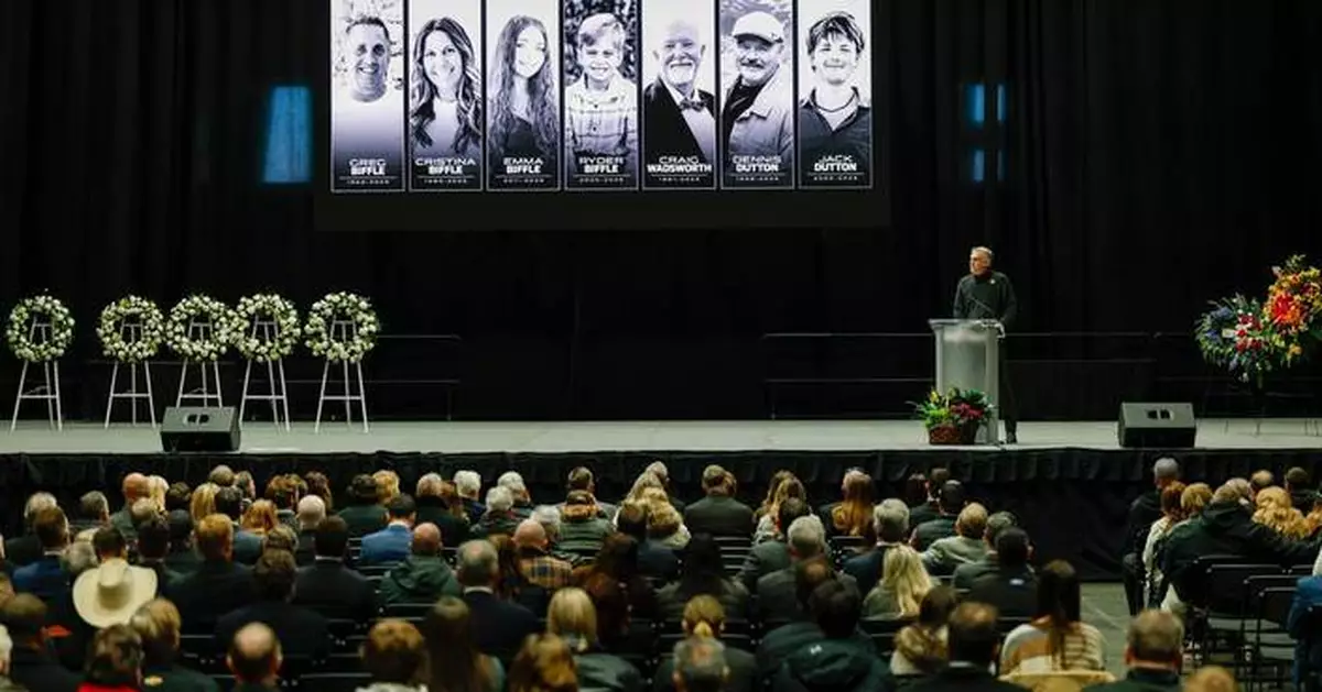 NASCAR community mourns driver Greg Biffle, 6 others killed in plane crash at memorial service