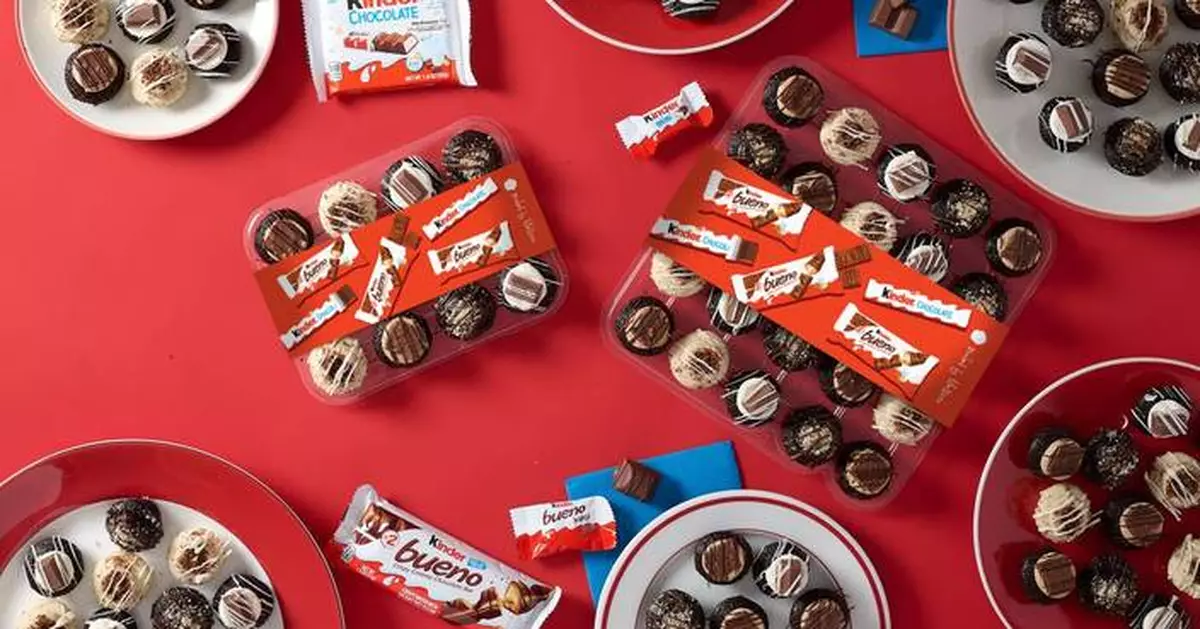Baked by Melissa Teams Up with Kinder® Bueno and Kinder® Chocolate to Sweeten Game Day Spreads