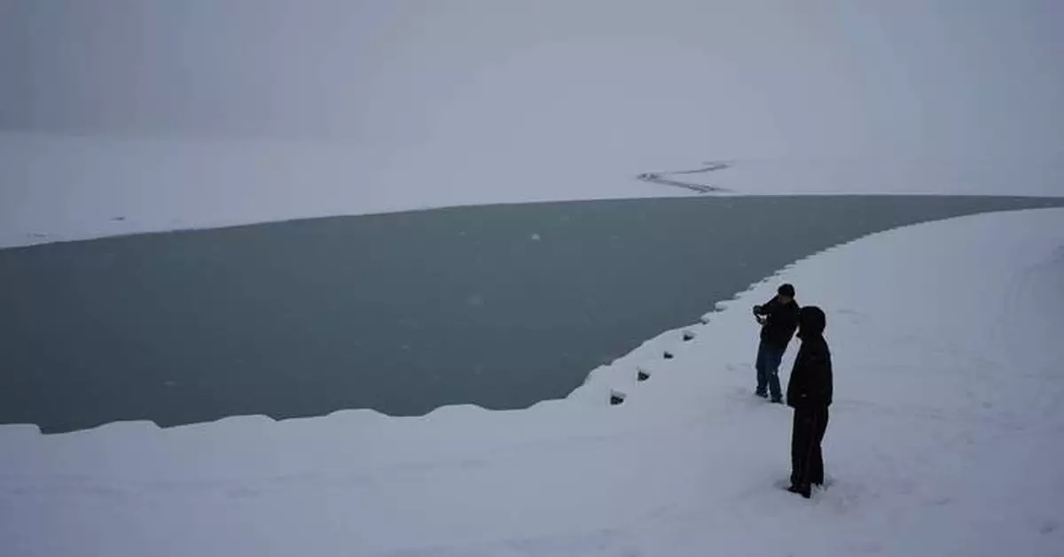 Winter storm across the US in photos
