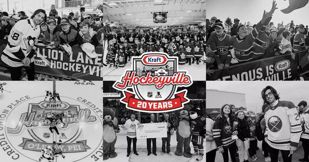 Kraft Hockeyville Extends Community Impact with Biggest Prize Pool Yet to Celebrate 20th Anniversary