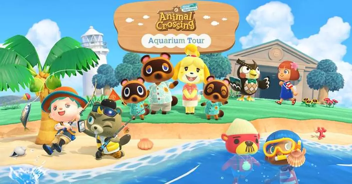 Animal Crossing Aquarium Tour Continues Across the US This Year