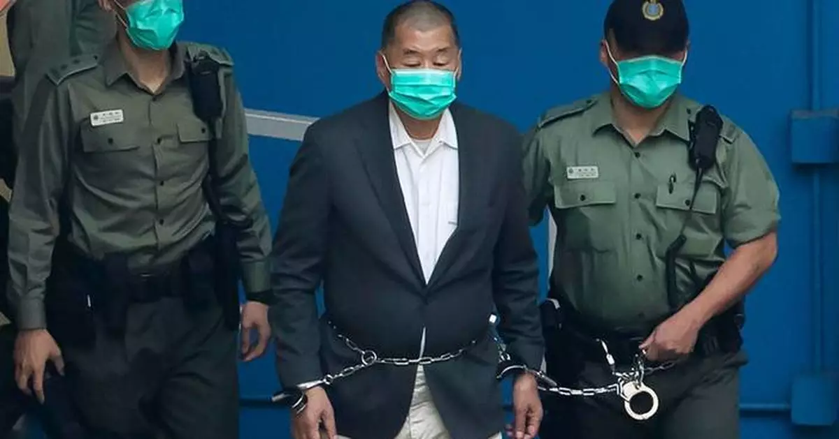 Hong Kong court hearing arguments on sentencing in former publisher Jimmy Lai's case