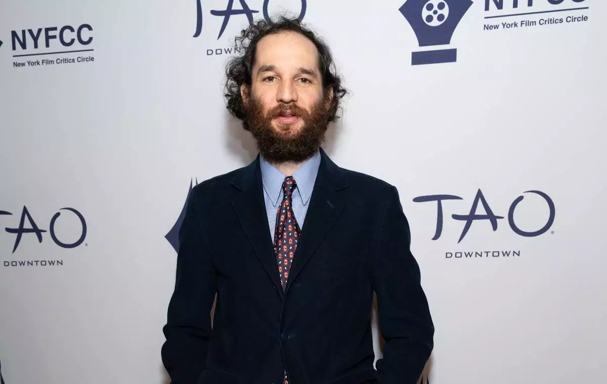Josh Safdie attends the New York Film Critics Circle Awards at Tao Downtown on Tuesday, Jan. 6, 2026, in New York. (Photo by CJ Rivera/Invision/AP)