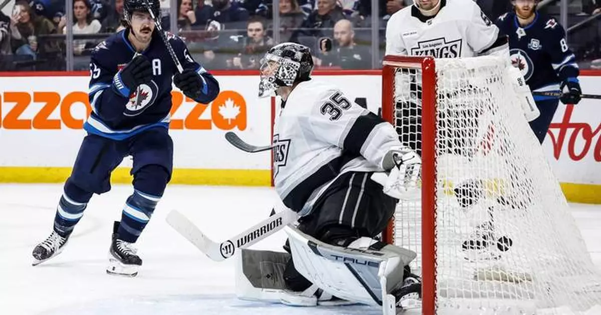 Scheifele's two goals help Jets snap 11-game losing streak with 5-1 win over Kings