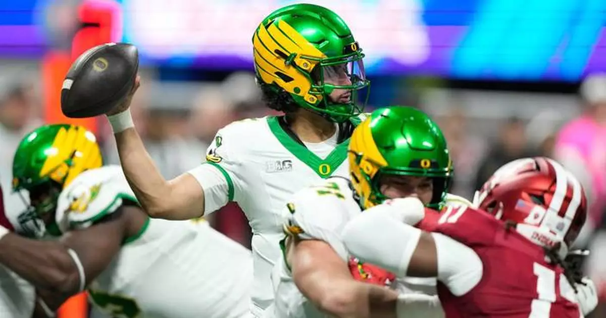 Oregon QB Dante Moore is undecided on the NFL draft or another year with the Ducks