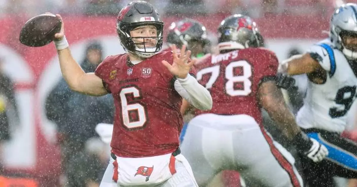 Baker Mayfield and the Buccaneers beat the Panthers 16-14, stay alive in chase for NFC South title
