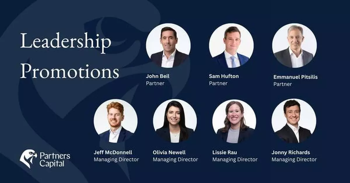 Partners Capital Announces the Promotion of Three Partners and Four Managing Directors