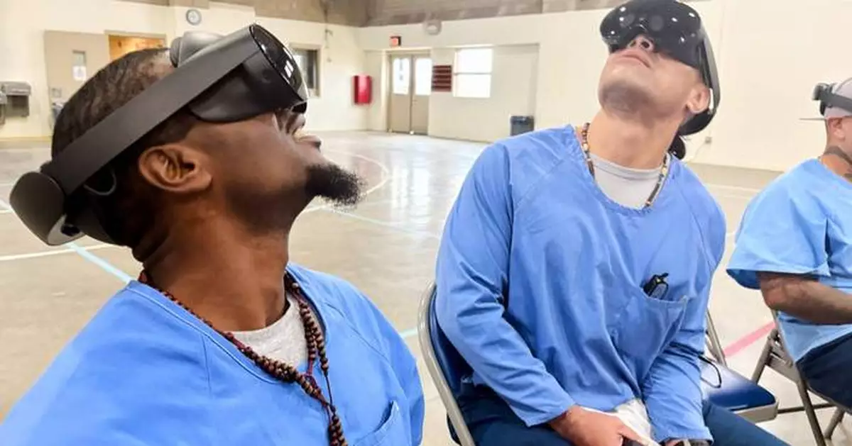 VR headsets are 'hope machines' inside California prisons, offering escape and practical experience