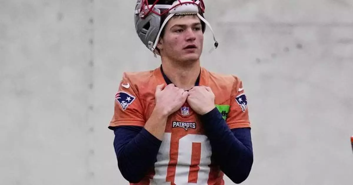 Patriots QB Drake Maye misses practice with illness, the latest hiccup to Super Bowl preparations