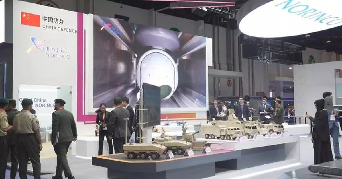 Chinese advanced unmanned, autonomous equipment wow visitors in UAE