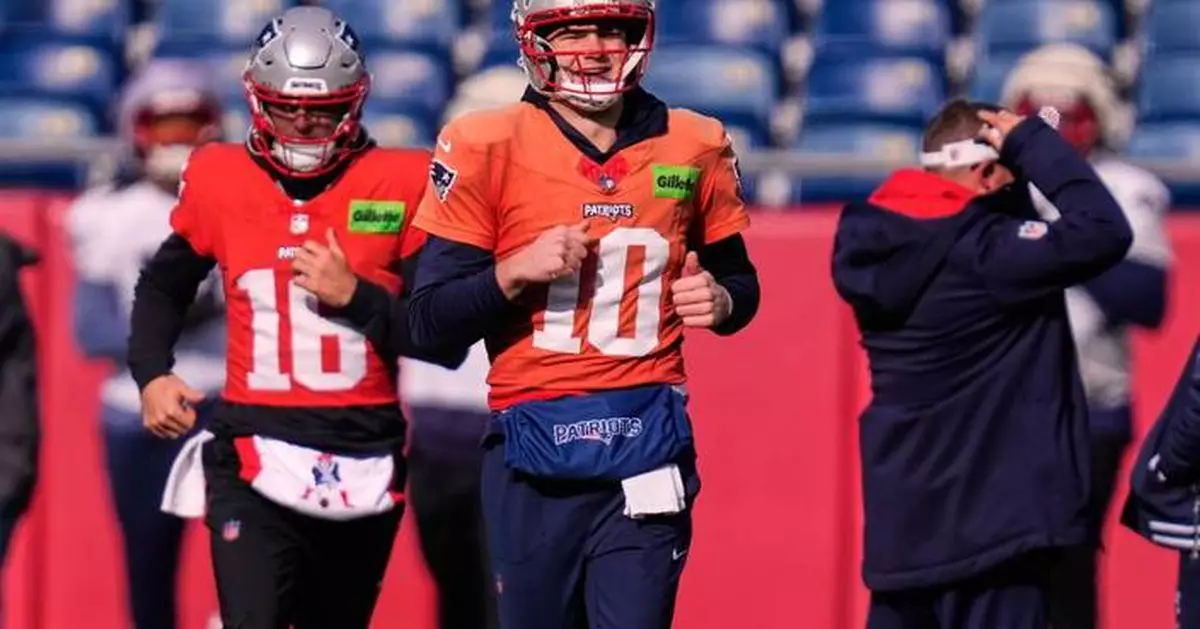 Drake Maye aims to do what Tom Brady couldn't with the Patriots: win a playoff game in Denver