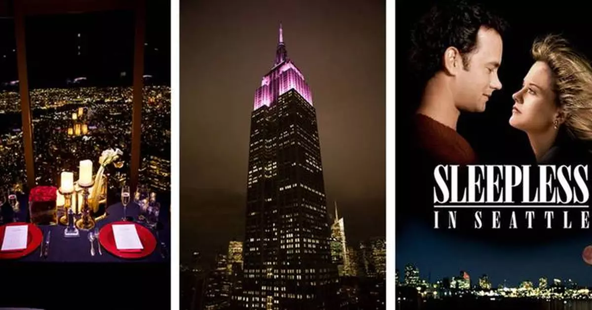 The World’s Most Romantic Building: ESB Celebrates Valentine’s Day 2026 with NYC's Most Extravagant Date Night, Romantic Paint ‘n Pour Classes, ‘Sleepless in Seattle’ Screenings, Proposal Package, and More