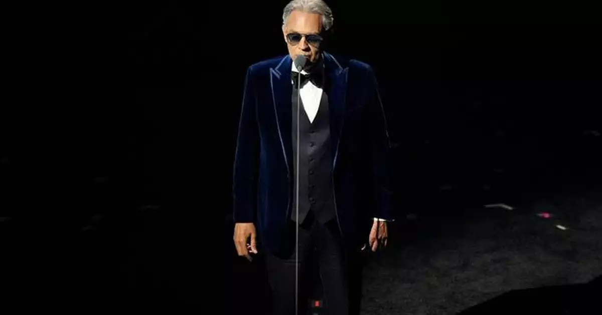 Andrea Bocelli will headline the Milan Cortina Winter Olympic opening ceremony