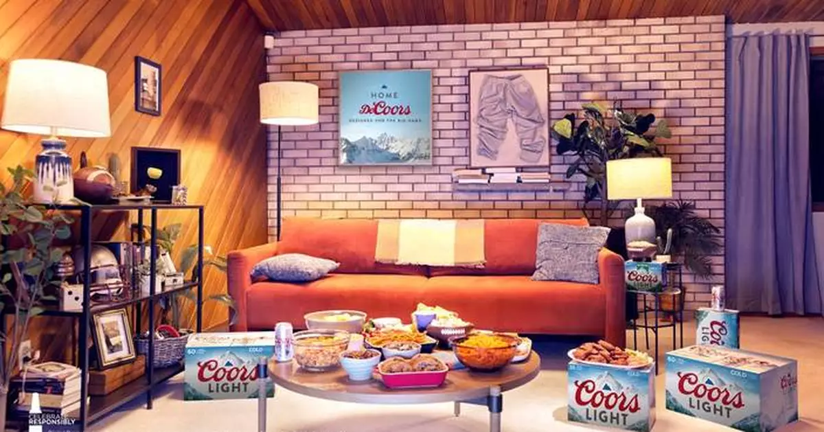 Coors Light® Unveils Home DeCoors Furniture Line in Time for the Big Game