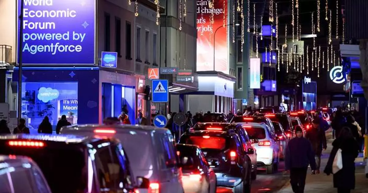 The Latest: Word Economic Forum opens in Davos for first time without founder