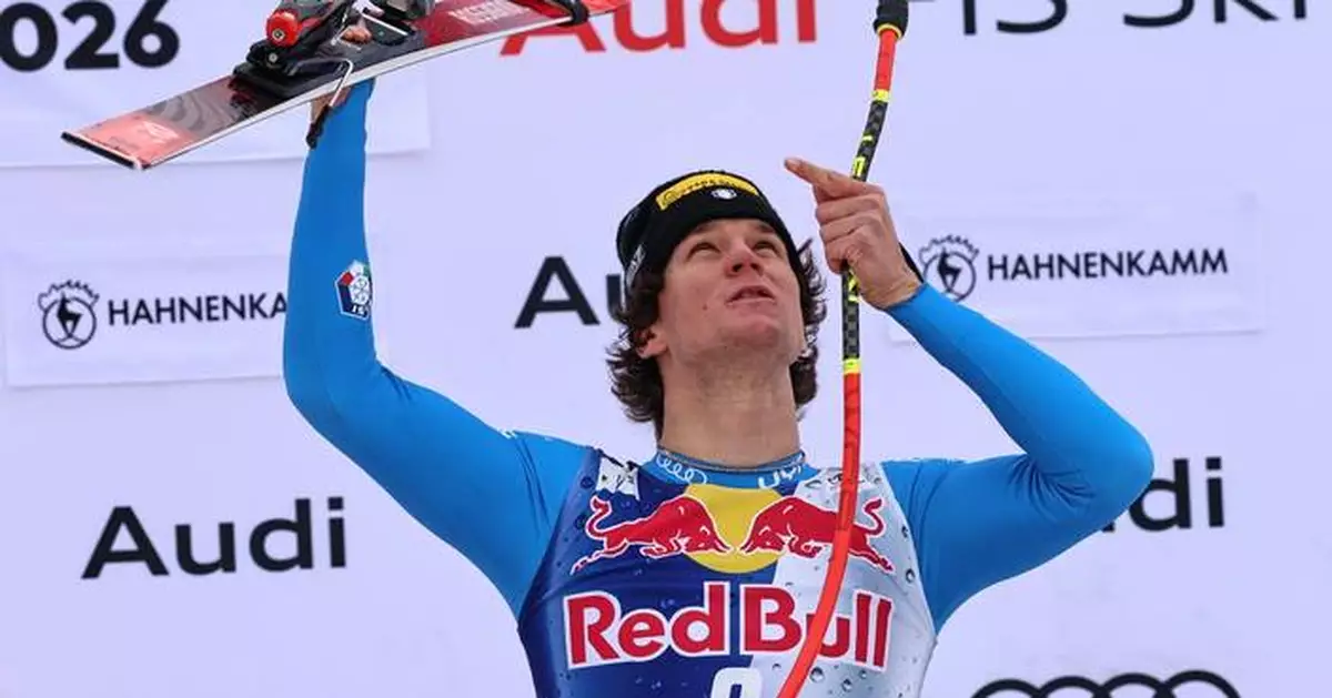 Host Italy has new skiing star for Olympics and he's gone from tragedy to triumph