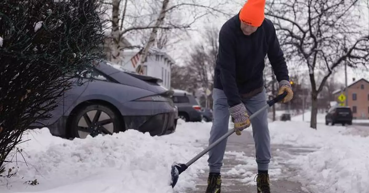 Winter storms bring snow, ice and school and road closures to New England. More bad weather's coming