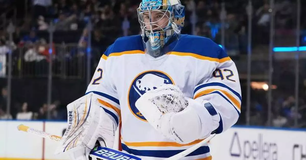Goaltender Colten Ellis shines at Madison Square Garden in the red-hot Sabres' latest win