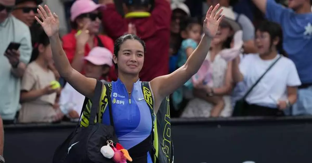 Alexandra Eala's heart-warming Australian Open debut ends in a loss to Parks