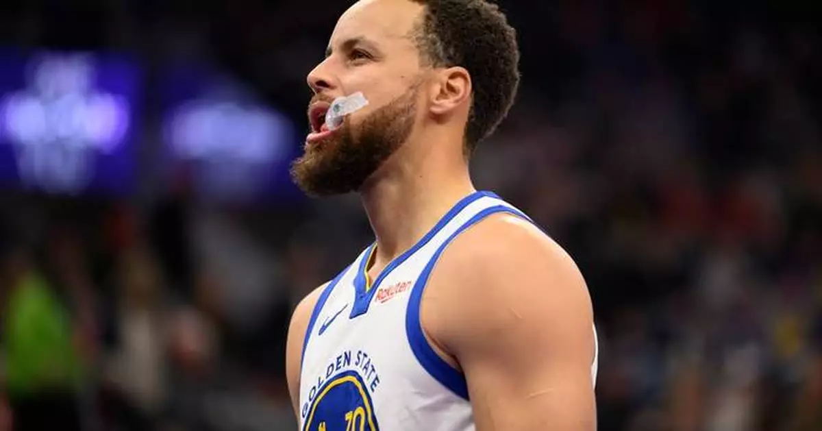 Golden State buries Utah 140-124 behind a flurry of 3-pointers