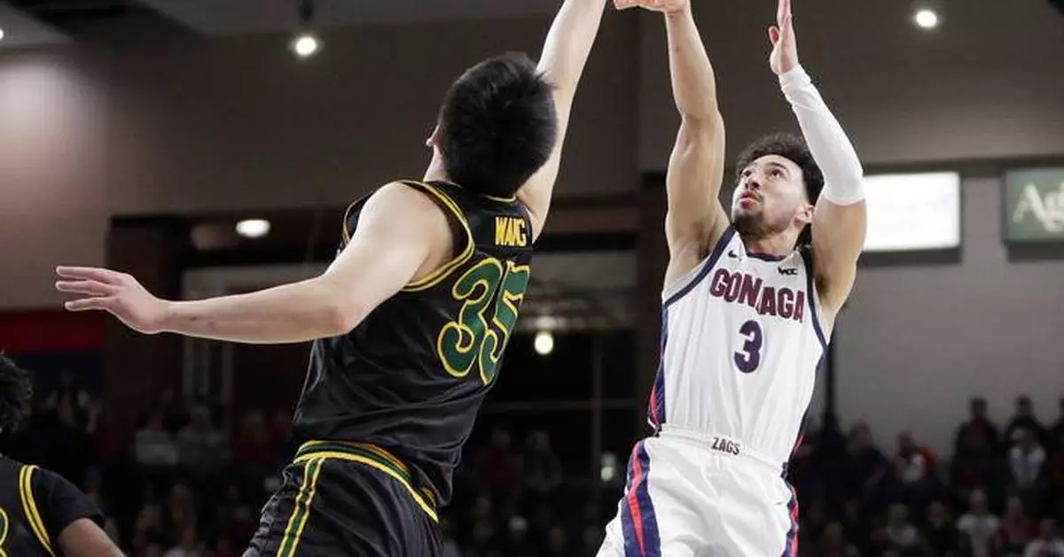 Warley scores 19 points and Fogle grabs key rebound as No. 8 Gonzaga edges San Francisco 68-66