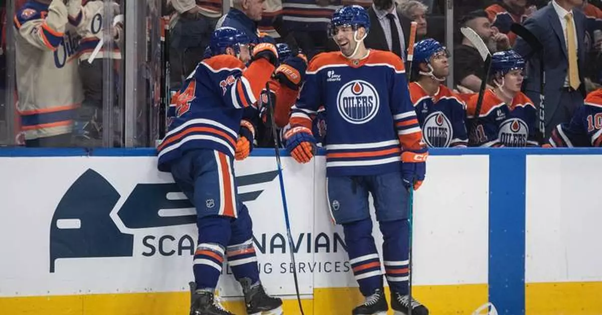 Ekholm scores hat trick as Oilers hold off Ducks for 7-4 victory