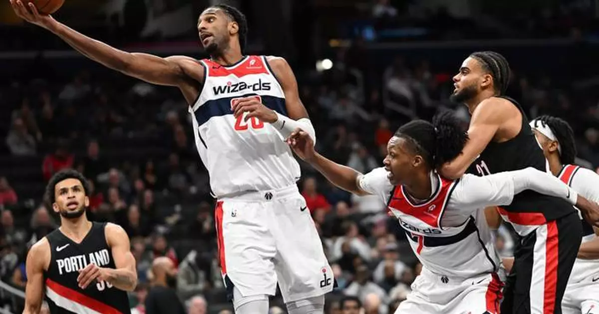 In a battle of young big men, Alex Sarr helps the Wizards snap a pair of lengthy losing streaks