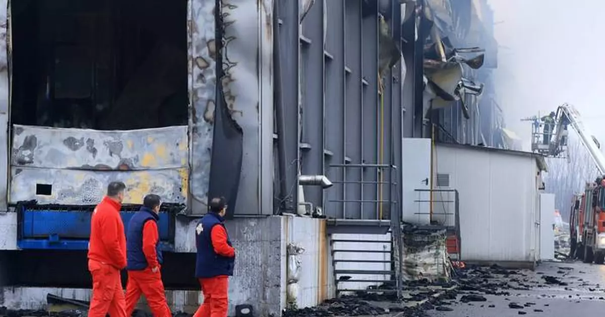 Explosion and fire at cookie factory in Greece kills 5